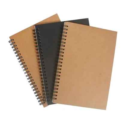 Spiral White Page Notebook 100 pages